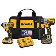 DEWALT DCK299D1T1 20V MAX FLEXVOLT Brushless Premium Hammer Drill and Impact Combo Kit by DEWALT