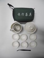 Chinese Kung Fu Tea Set of Portable Tea Business Travel Tea Pots Cups