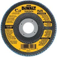 DEWALT DW8368 5-Inch by 5/8-Inch-11 80G Type 27 Flap Disc by DEWALT