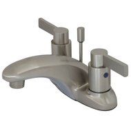 Kingston Brass KB8628NDL Nuvofusion Lavatory Faucet with Brass Pop-Up, Satin Nickel by Kingston Brass