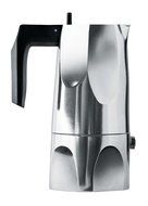 Alessi MT18/6 &quot;Ossidiana&quot; Stove Top Espresso 6 Cup Coffee Maker in Aluminium Casting Handle And Knob in Thermoplastic... N2