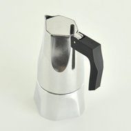 Alessi MT18/6 &quot;Ossidiana&quot; Stove Top Espresso 6 Cup Coffee Maker in Aluminium Casting Handle And Knob in Thermoplastic... N3