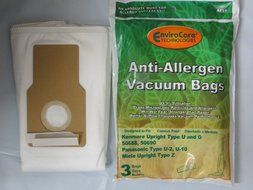 15 Kenmore Upright Allergen Filtration Cloth Vacuum Cleaner Bags for 50688 and 50690 - 15 Total Bags