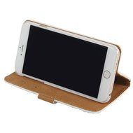 iPhone 7 Case, UnnFiko Luxury 3D Bling Handmade Glitter Rhinestone Pearl Leather Flip Wallet Purse Card Pouch... N4