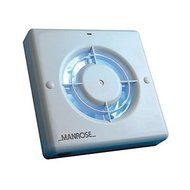 Manrose XF100LV 12V Low Voltage Extractor Fan - 100mm/4 - Suitable for Wall or Ceiling Mounting by Manrose