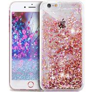 iPhone SE Case,iPhone 5S Case,iPhone 5 Case,ikasus iPhone SE 5S 5 [Liquid Glitter] Case,[Golden] Quicksand Sparkle... N9