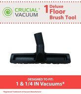 Crucial Vacuum Deluxe Hardwood &amp; Barefloor Floor Brush, 1 1/4 Inch