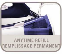 Rowenta DG8430 Pro Precision 1800-Watt Steam Iron Station Stainless Steel Soleplate, 400-Hole, Purple N7