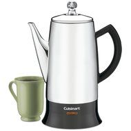 Cuisinart PRC-12 Classic 12-Cup Stainless-Steel Percolator, Black/Stainless (Certified Refurbished)