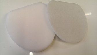 Shark NV400 HEPA Exhaust Filter, 1 Foam &amp; 1 Felt Filter, Part # XFH400 &amp; XFF400 N2