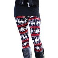 PHOTNO Casual Women Lady Skinny Geometric Print Stretchy Jegging Pants Slim Leggings N27