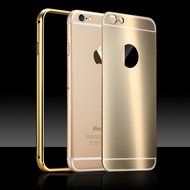 For iPhone 6 Case, Aroko Luxury Air Aluminum Metal Bumper Detachable + Mirror Hard Back Case ,2 in 1 cover ,Ultra...