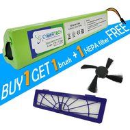 CyberTech High Capacity 7200 mAh Lithium Ion Battery for Neato Botvac Series 70e 75 80 85 and Botvac D Series... N4
