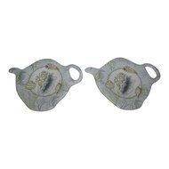 Melamine Tea Bag Holder By Keller Charles - Set of 2 (Sea Treasures)