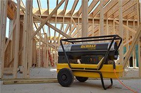 DeWalt DXH135HD Forced Air Kerosene Heater N4