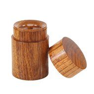 Tea Storage Tin, Coffee Tin, Tea Container, Spice Storage, Japanese Wooden, Multi-Purpose Kitchen Storage Container...