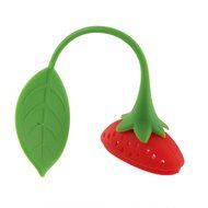 Cute Fruit Strawberry Shape Silicone Gel Tea Herbal Spices Leaf Infuser by uGen! Perfect Home Kitchen Cooking...