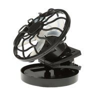 Mini Clip-on Solar Cell Fan Travel Camping Sun Power Energy Panel Outdoor Cooling Cooler N6