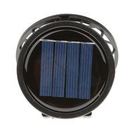 Mini Clip-on Solar Cell Fan Travel Camping Sun Power Energy Panel Outdoor Cooling Cooler N7