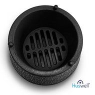 Huswell Extra Large Cast Iron Teapot Warmer Stove, Black