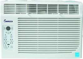 Impecca 5,000 BTU Mini Window Air Conditioner, Electronic Controls, Remote with LED Display and PMTS IWA-05KSP...