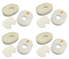 2 Packs Foam &amp; Felt Filter Set for Shark Rocket HV300 HV310 XFFV300 UV450 Vacuum Filter (2) N2