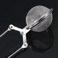 Home Product 2pcs/set Loose Spring Spoon Tea Mesh Ball Infuser Filter Teaspoon Squeeze Creative Strainer Metal...