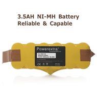 Powerextra Roomba Replacement Battery(3500mAh) Rechargeable for Irobot Roomba 500 510 530 532 535 536 540 550... N6