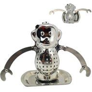 Tea Strainer Monkey Tea Infuser Stainless Loose Tea Strainer Adjustable Arms Filter Diffuser Tea Infuser Stainless