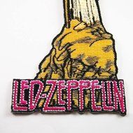 LED Zeppelin Rock Heavy Metal Punk Music Band Logo Patch Sew Iron on Embroidered Badge Sign Costume Gift. For... N2