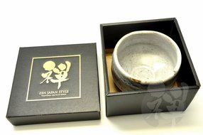 Japanese Mino Yaki ware Matcha Bowl Green Tea 11 / 11 / 8cm (4.3 / 4.3 / 3.1inch)[7345] N2