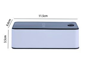 Willcome USB Powered Portable Mini Air Conditioning Fan Chargeable Hand-held No Leaf Fan Air Conditioner Cooling... N16