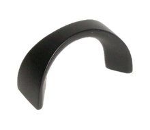 Top Knobs M554 Nouveau II Finger Pull Black by Top Knobs