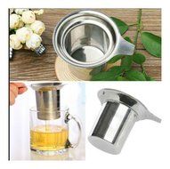 Mesh Tea Infuser Reusable Strainer Loose Stainless Steel Tea Leaf Spice Filter