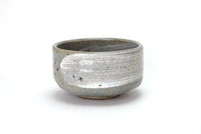 Ryu Mei White Hake Matcha Chawan Japanese Ceremony Tea Bowl #47113