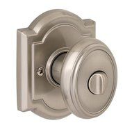 Baldwin 353CYK ARB 15 Carnaby Bed/Bath Knob, Satin Nickel by Baldwin