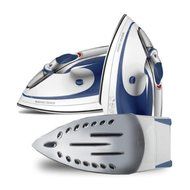 Black &amp; Decker IR1070S Steam Advantage Nonstick Stainless Steel Iron, White/Blue N2