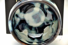 Japanese Mino Yaki ware Matcha Bowl Green Tea 11.5 / 11.5 / 8.5cm (4.5 / 4.5 / 3.3inch)[7337] N2