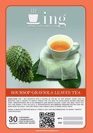 Ing Tea : Graviola Leaves/Soursop leaves Tea Bags- 100(in Ziplock Bag)- 100% soursop Leaves