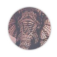 Generic Cup Mat Print Colorful Elephant Drawing 1 Mdf Material Original N3