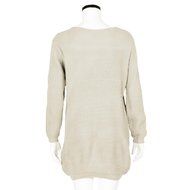 Loose Sweater,Morecome Women Long Sleeve Pullover Jumper Tops Knitwear (XL, Beige) N5