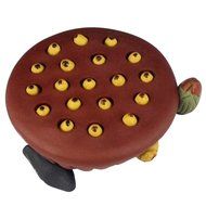 Chinese Yixing Zisha Handcraft Kungfu Tea Pet Decor Hawthorn Interest Home Decor