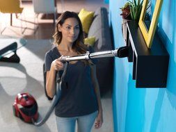 Dirt Devil Vacuum Cleaner EZ Lite Corded Bagless Canister Vacuum SD40010 N5