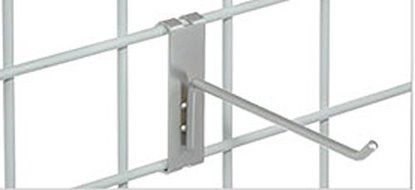 Nexel APH8 Peg Hook, 8, Chrome Finish, Chrome (Pack of 12) by Nexel