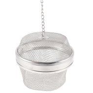uxcell Locking Mesh Sphere Ball Spice Tea Strainer Infuser 3.5 Inch Dia