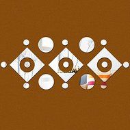 EverTrust(TM) special offer hot sale acrylic 3d sticker new design mirror wall living room stickers home decoration... N4