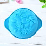 flower baking tools for cakes silicone mold lace mold chocolate bowl mold peony-shaped bowl silicone pudding soap... N4