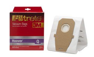 Filtrete Hoover Q Synthetic Vacuum Bag, 2 Pack