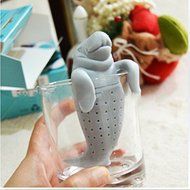 1 Piece Tea Strainers Infuser Silicone Loose Tea Leaf Strainer Herbal Spice Filter Diffuser N3