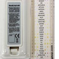 [Free Shipping] K-1018E 1000 in 1 Versatile A/C Air Conditioner Remote Controller // K-1018e 1000 en 1 vers&aacute;til... N3